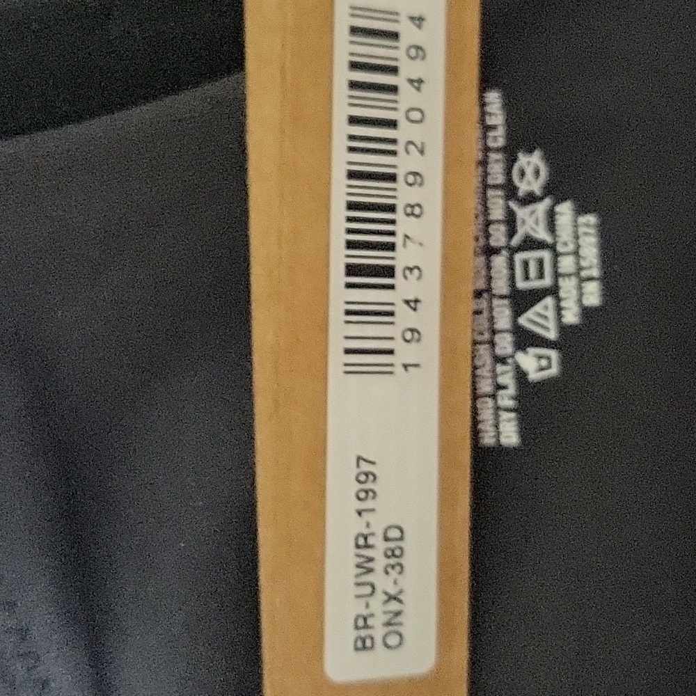 NWT Skims Black Underwire Push Up Bra Size 38D - Picture 8 of 9